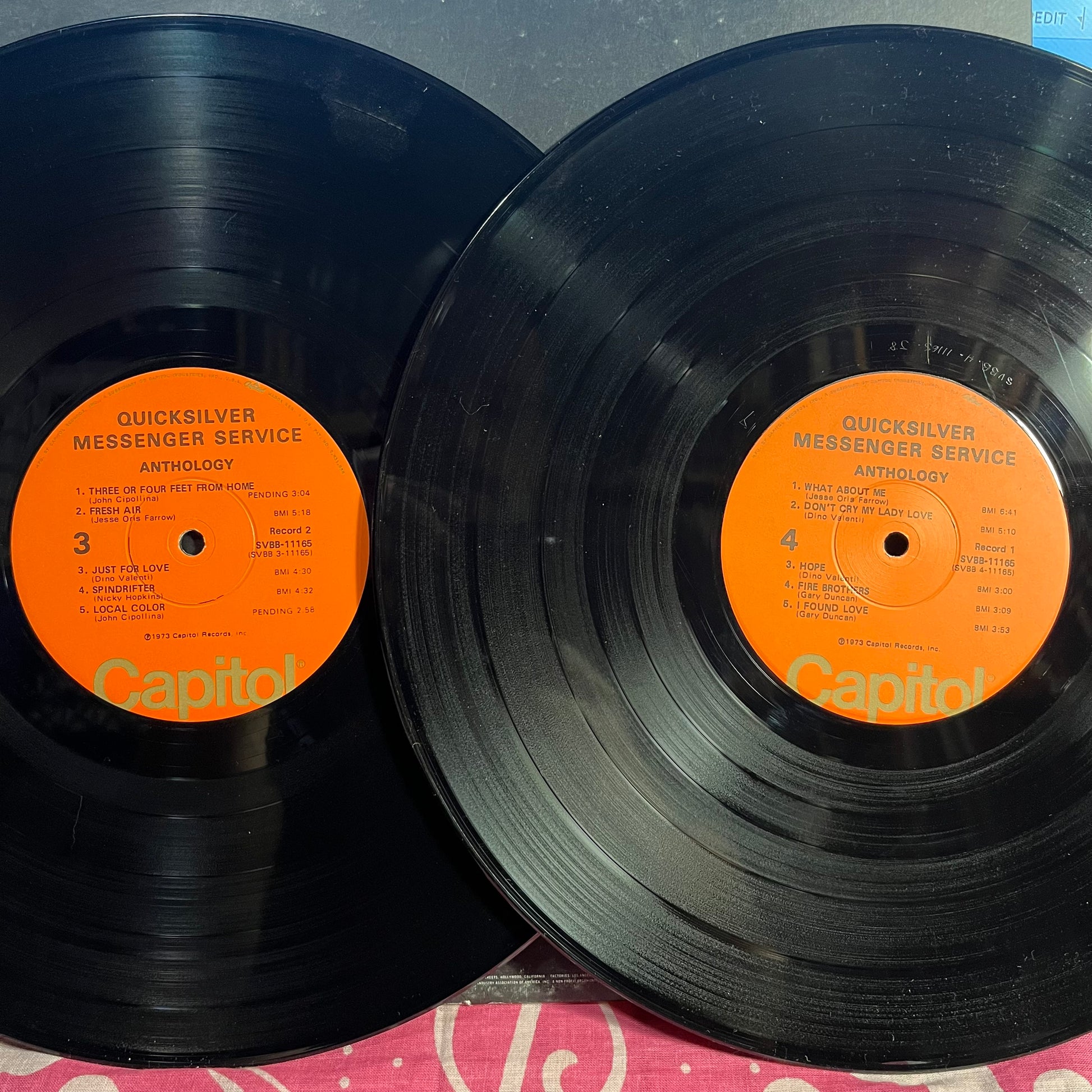 Quicksilver Messenger Service - Anthology *WINCHESTER* | Excellent (EX) Very Good (VG) - ROCK / USED *EXCELLENT+*