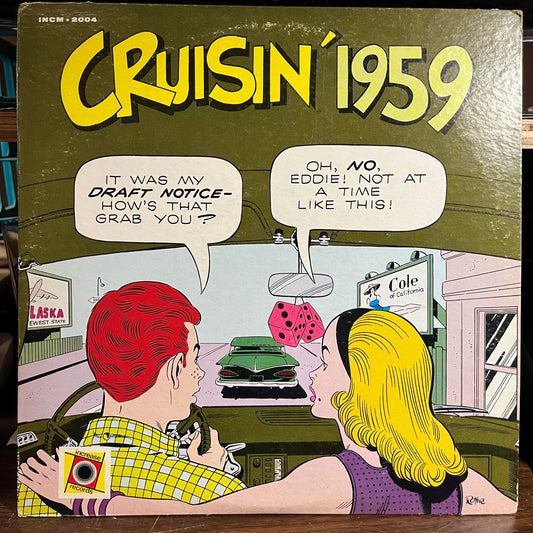 Cruisin' 1959 (VINYL) | Excellent+ (EX+) Excellent (EX) - ROCK / USED *EXCELLENT+*