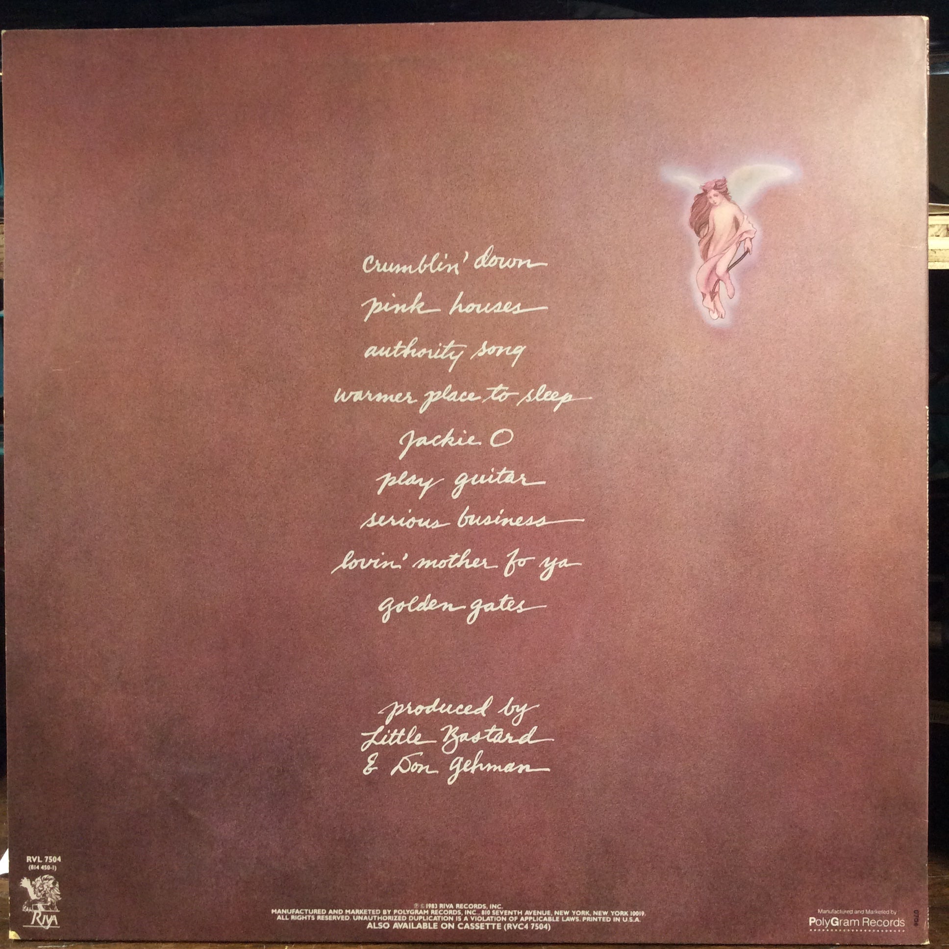 Uh-Huh (VINYL) | Excellent+ (EX+) Near Mint (NM) - ROCK / USED *EXCELLENT+*