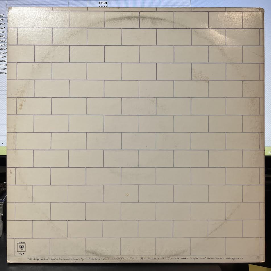 The Wall (2xVINYL) | Excellent (EX) Very Good Plus Plus (VG++) - ROCK / USED *EXCELLENT+*