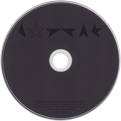 David Bowie - ★ (Blackstar) (CD) | Excellent+ (EX+) Excellent+ (EX+) - ROCK / USED *EXCELLENT+*