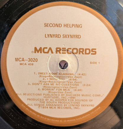 Second Helping (VINYL) | Excellent+ (EX+) Excellent+ (EX+) - ROCK / USED *EXCELLENT+*