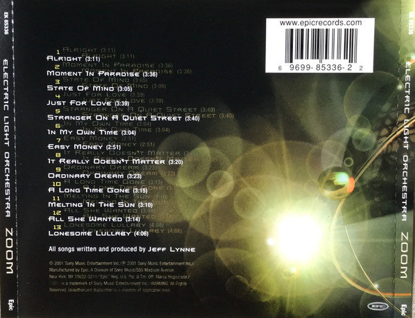 Zoom (CD) | Excellent+ (EX+) Near Mint (NM) - ROCK / USED *EXCELLENT+*