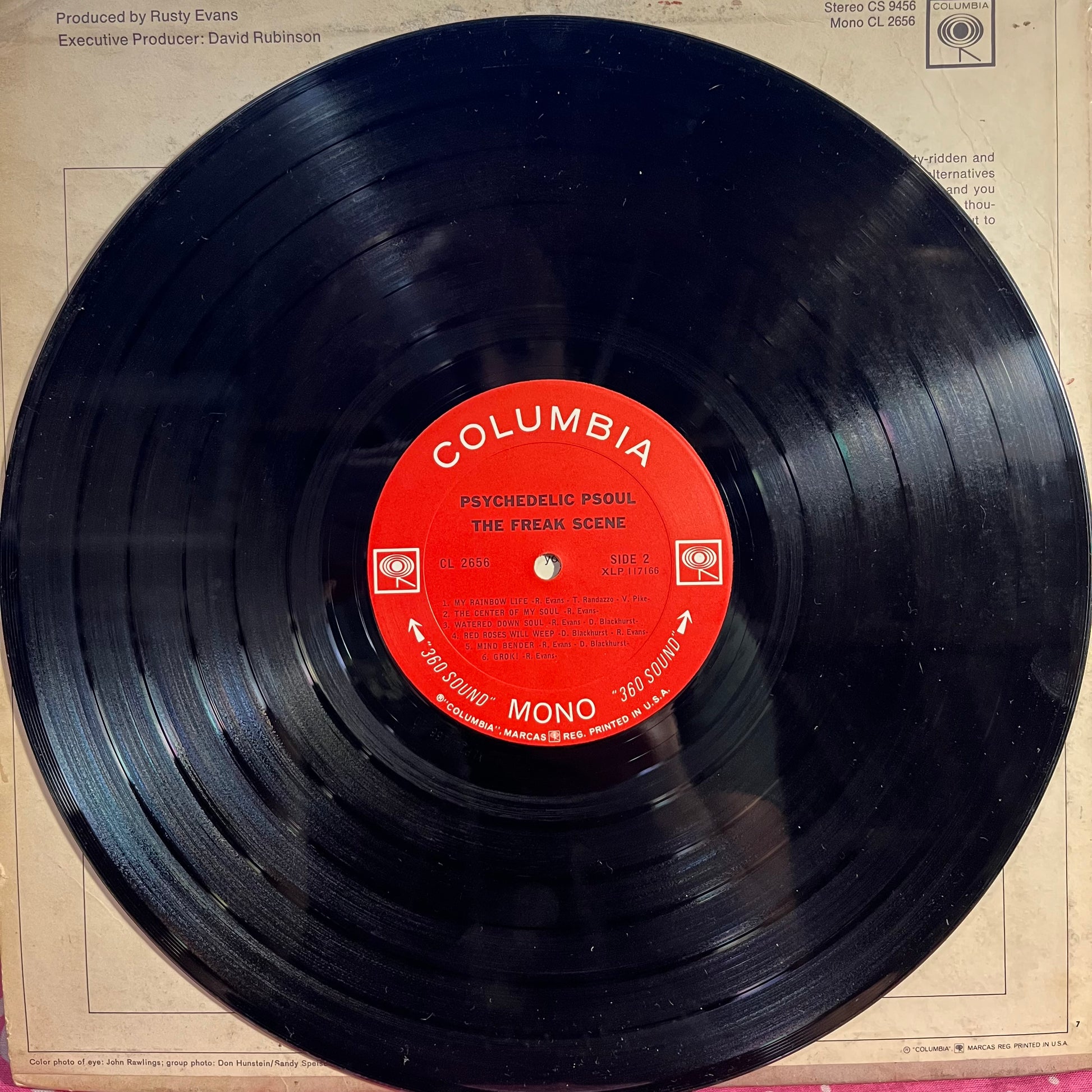 Psychedelic Psoul *MONO* | Excellent (EX) Very Good Plus (VG+) - ROCK / USED *EXCELLENT+*
