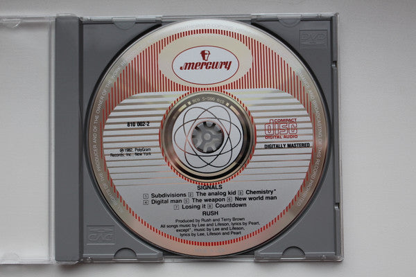 Signals (CD) | Excellent+ (EX+) Near Mint (NM) - ROCK / USED *EXCELLENT+*