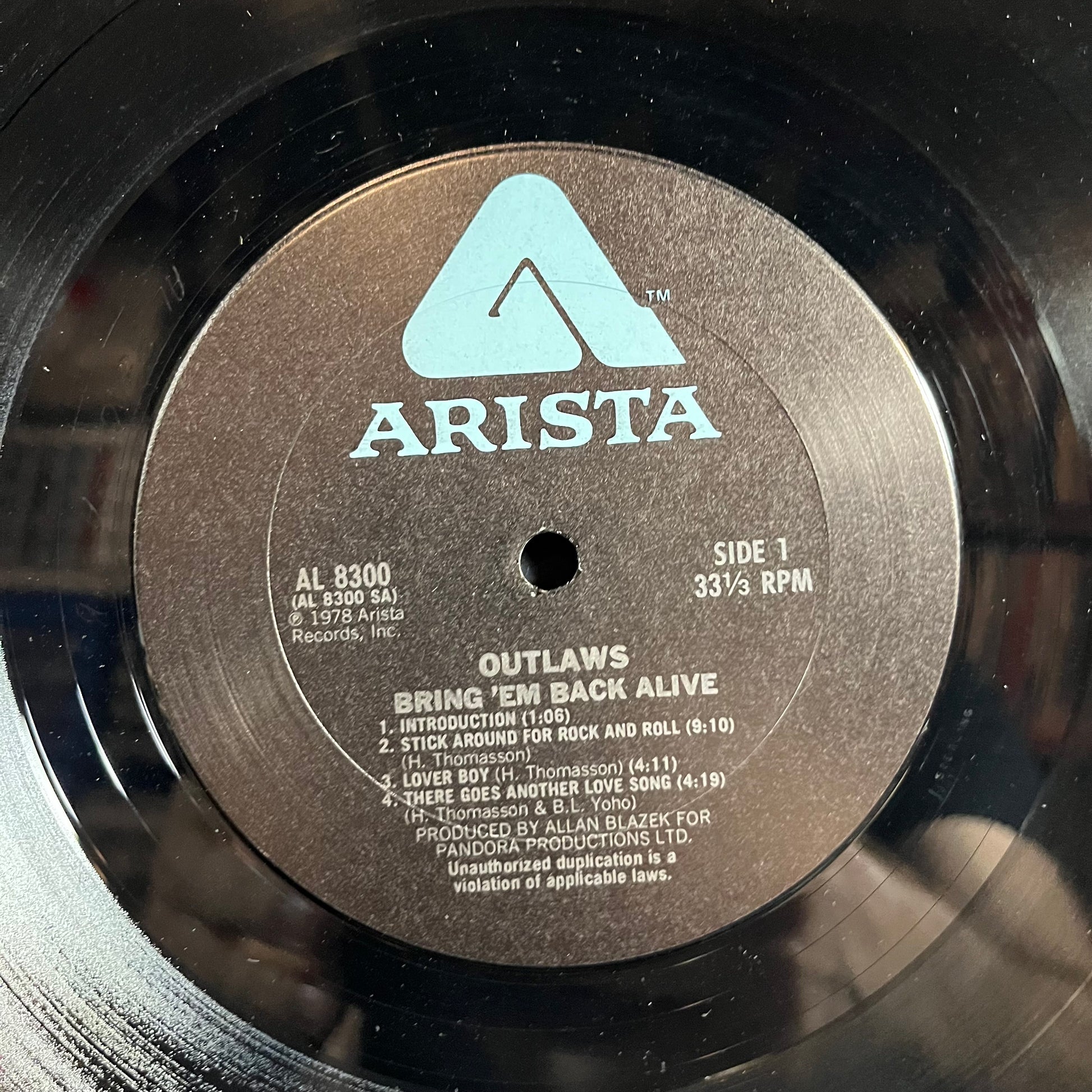 Bring It Back Alive (VINYL) | Excellent+ (EX+) Very Good Plus (VG+) - ROCK / USED *EXCELLENT+*