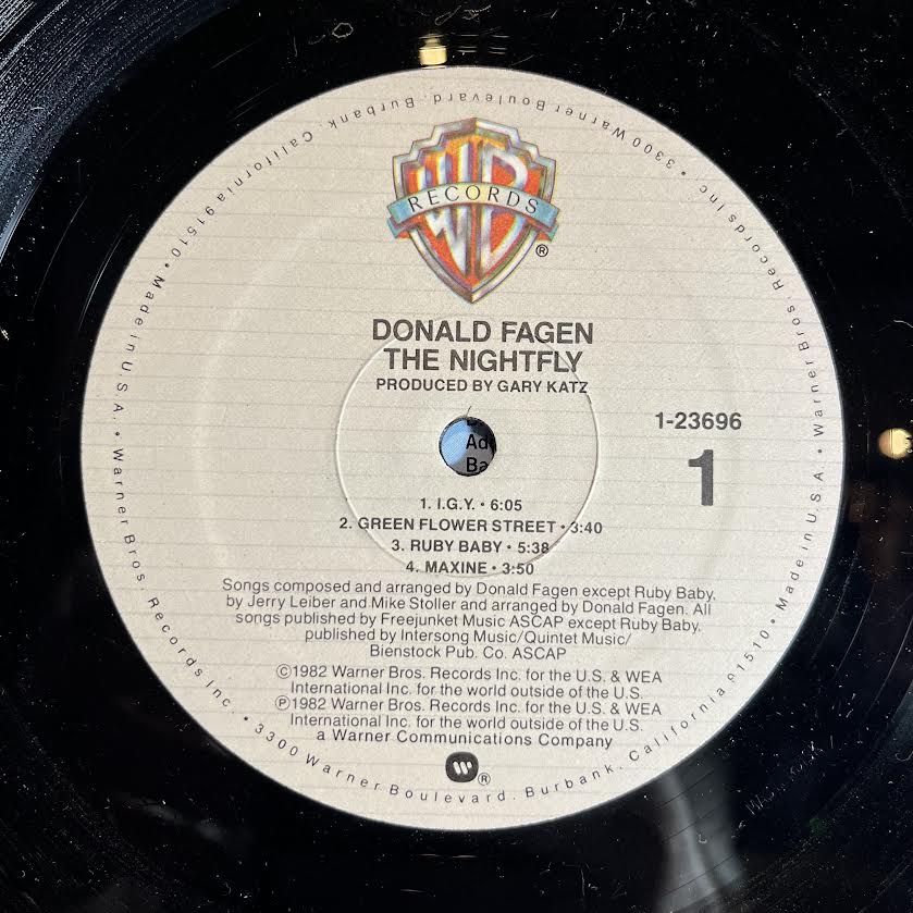 Donald Fagen - The Nightfly | Excellent+ (EX+) Excellent+ (EX+) - ROCK / USED *EXCELLENT+*