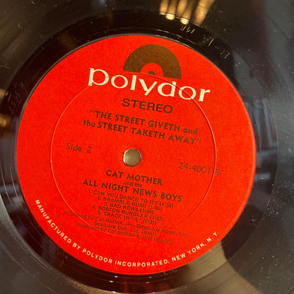 The Street Giveth.. And The Street Taketh Away (VINYL) | Excellent+ (EX+) Very Good Plus (VG+) - ROCK / USED *EXCELLENT+*