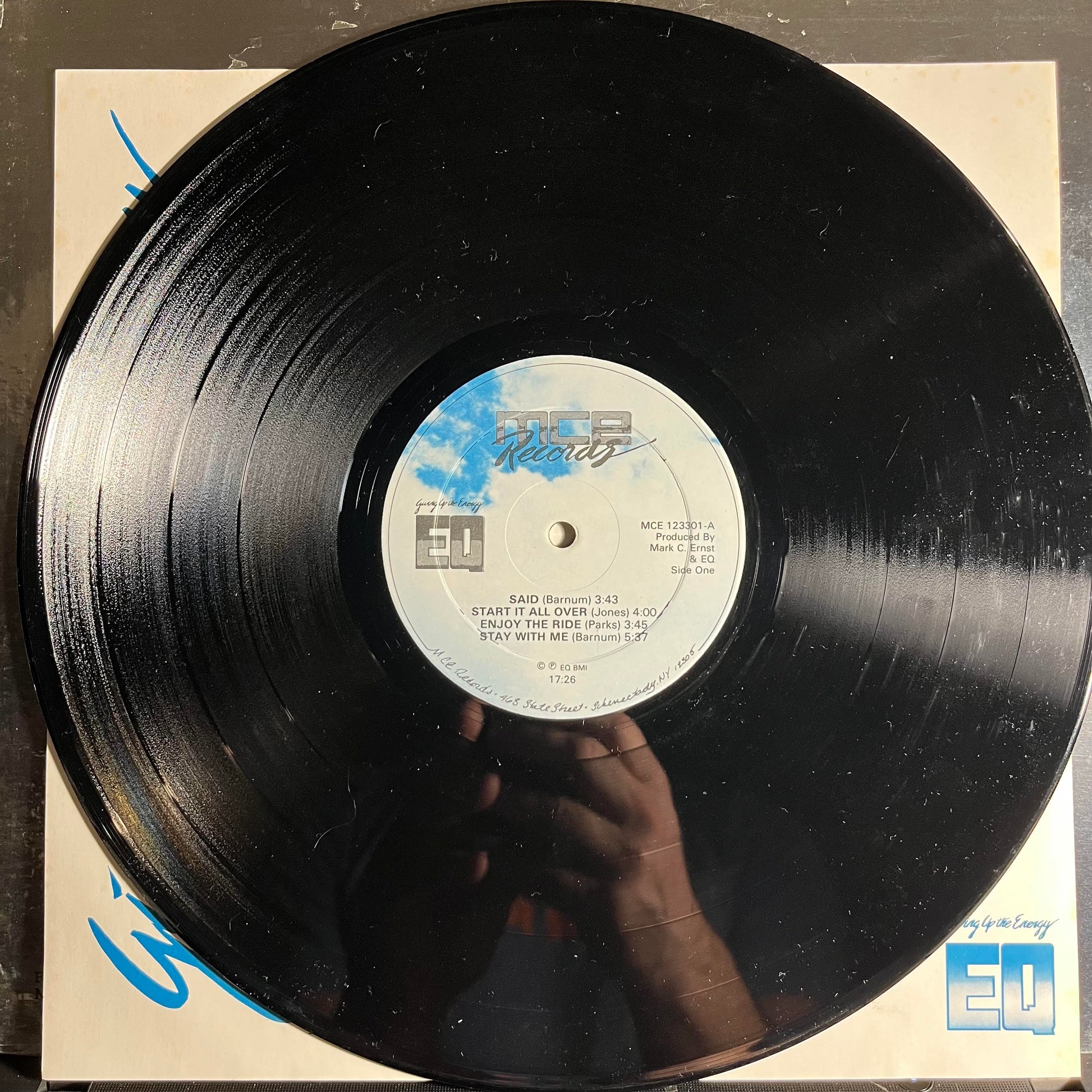 EQ (22) - Giving Up The Energy | Excellent (EX) Near Mint (NM) - ROCK / USED *EXCELLENT+*