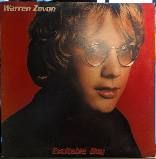 Warren Zevon Excitable Boy *PRC-RICHMOND* LP Excellent (EX) Excellent (EX)