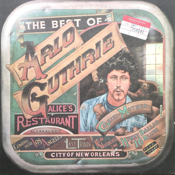 The Best Of Arlo Guthrie (VINYL) | Excellent (EX) Excellent+ (EX+) - ROCK / USED *EXCELLENT*