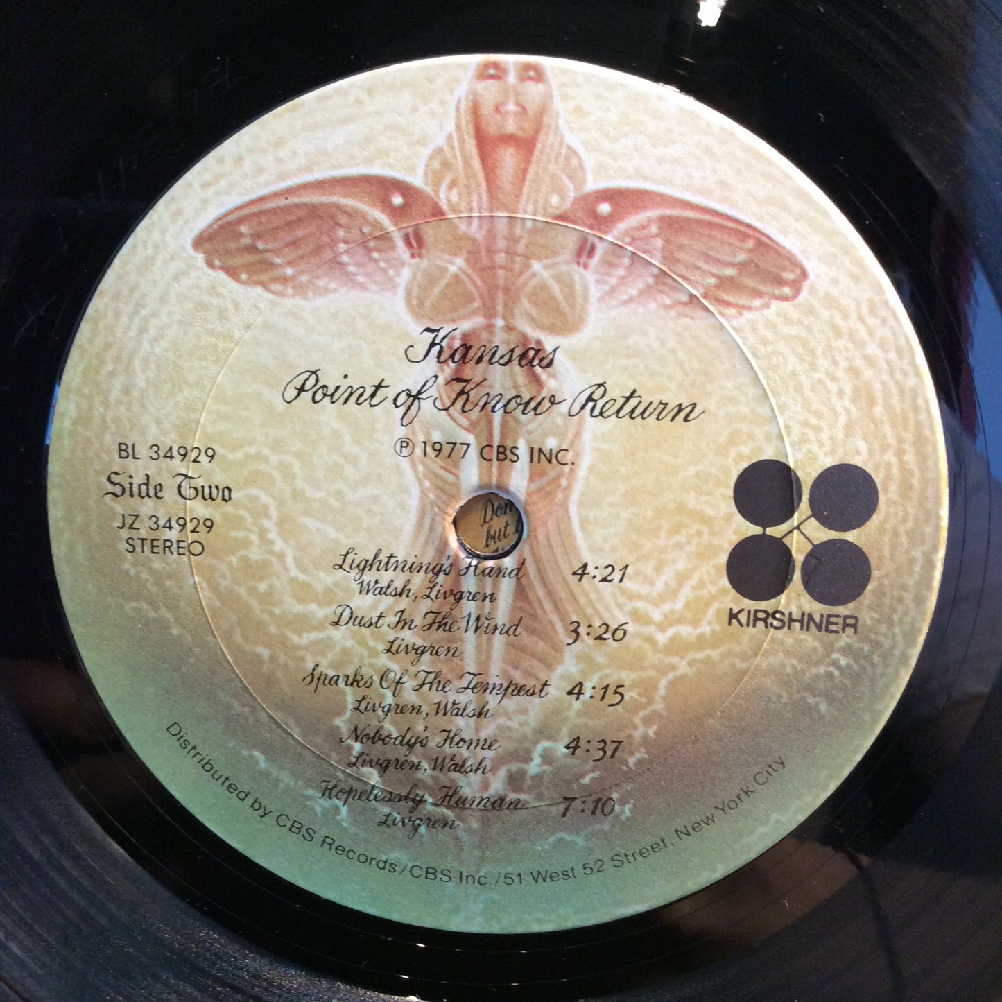Point Of Know Return (VINYL) | Excellent (EX) Near Mint- (NM-) - ROCK / USED *EXCELLENT*