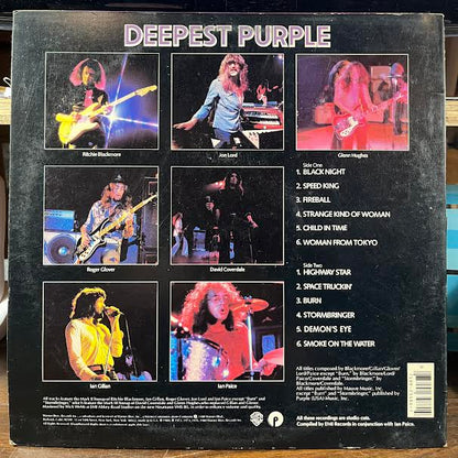 Deepest Purple : The Very Best Of Deep Purple (VINYL) | Excellent (EX) Excellent (EX) - ROCK / USED *EXCELLENT*