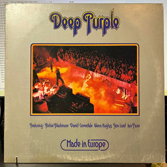Made In Europe (VINYL) | Excellent (EX) Very Good Plus (VG+) - ROCK / USED *EXCELLENT*
