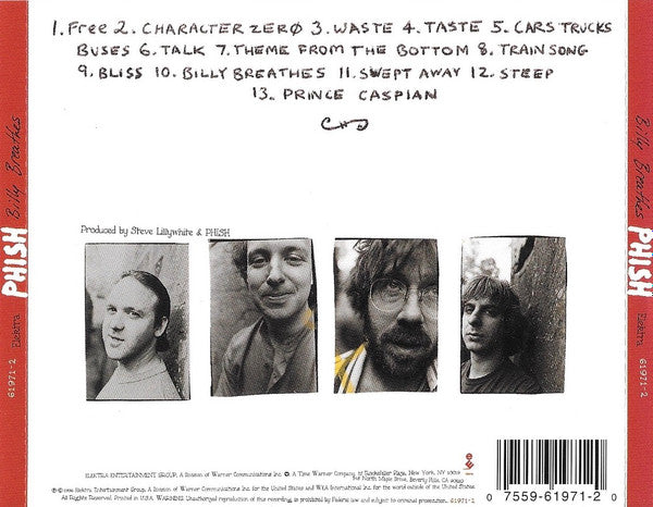 Billy Breathes (CD) | Excellent (EX) Near Mint (NM) - ROCK / USED *EXCELLENT*