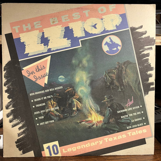 The Best Of ZZ Top (VINYL) | Excellent (EX) Excellent (EX) - ROCK / USED *EXCELLENT*