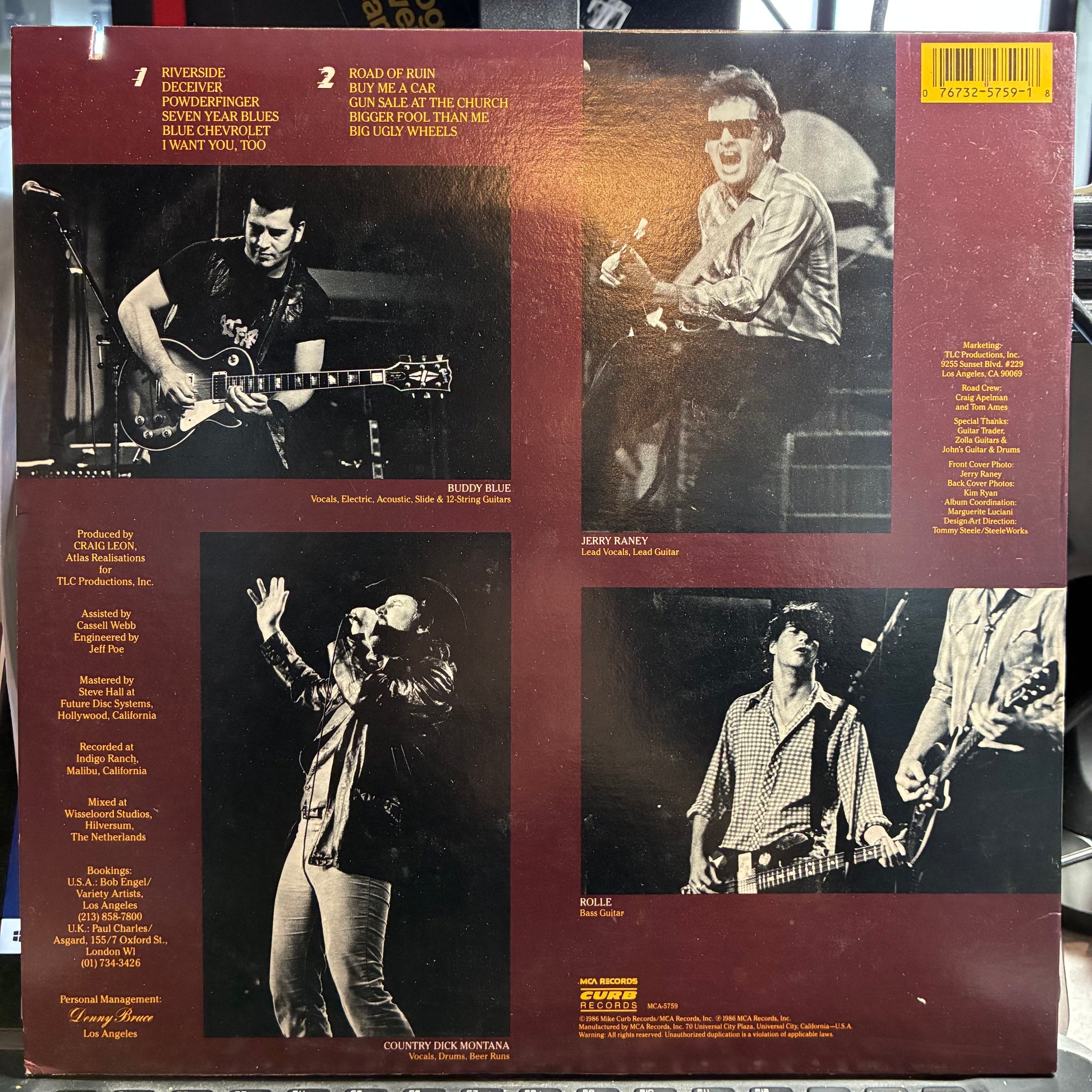 The Beat Farmers - Van Go (VINYL) | Excellent (EX) Excellent (EX) - ROCK / USED *EXCELLENT*