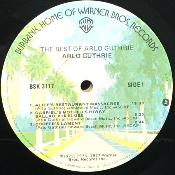 The Best Of Arlo Guthrie (VINYL) | Excellent (EX) Excellent+ (EX+) - ROCK / USED *EXCELLENT*