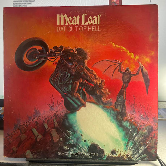 Meat Loaf - Bat Out Of Hell (VINYL) | Excellent (EX) Very Good Plus (VG+) - ROCK / USED *EXCELLENT*