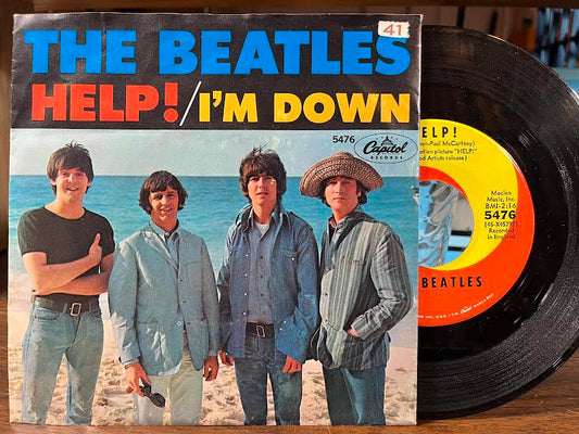 Help! / I’m Down (7" VINYL) | Excellent (EX) Near Mint (NM or M-) - ROCK / USED *EXCELLENT*