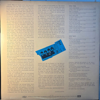 The Beatles At The Hollywood Bowl (VINYL) | Excellent (EX) Excellent+ (EX+) - ROCK / USED *EXCELLENT*