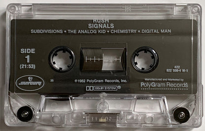 Signals (CASSETTE) | Excellent (EX) Excellent (EX) - ROCK / USED *EXCELLENT*