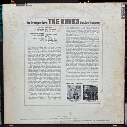 The Kinks - The Live Kinks (VINYL LP) | Excellent (EX) Very Good Plus (VG+) - ROCK / USED *EXCELLENT*