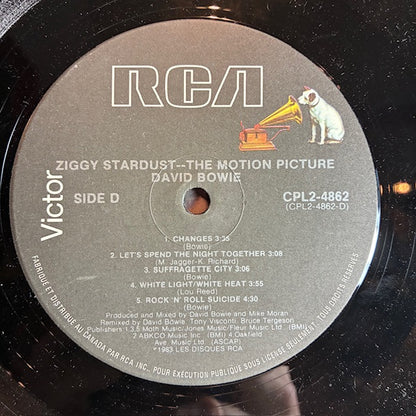 Ziggy Stardust - The Motion Picture (2xVINYL) | Excellent (EX) Very Good Plus (VG+) - ROCK / USED *EXCELLENT*