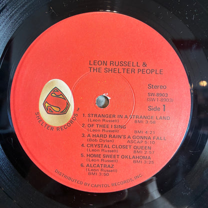 Leon Russell - Leon Russell And The Shelter People (VINYL W/ FLEXI-DISC) | Excellent (EX) Very Good Plus (VG+) - ROCK / USED *EXCELLENT*