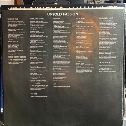 Untold Passion (VINYL) | Excellent (EX) Very Good Plus Plus (VG++) - ROCK / USED *EXCELLENT*