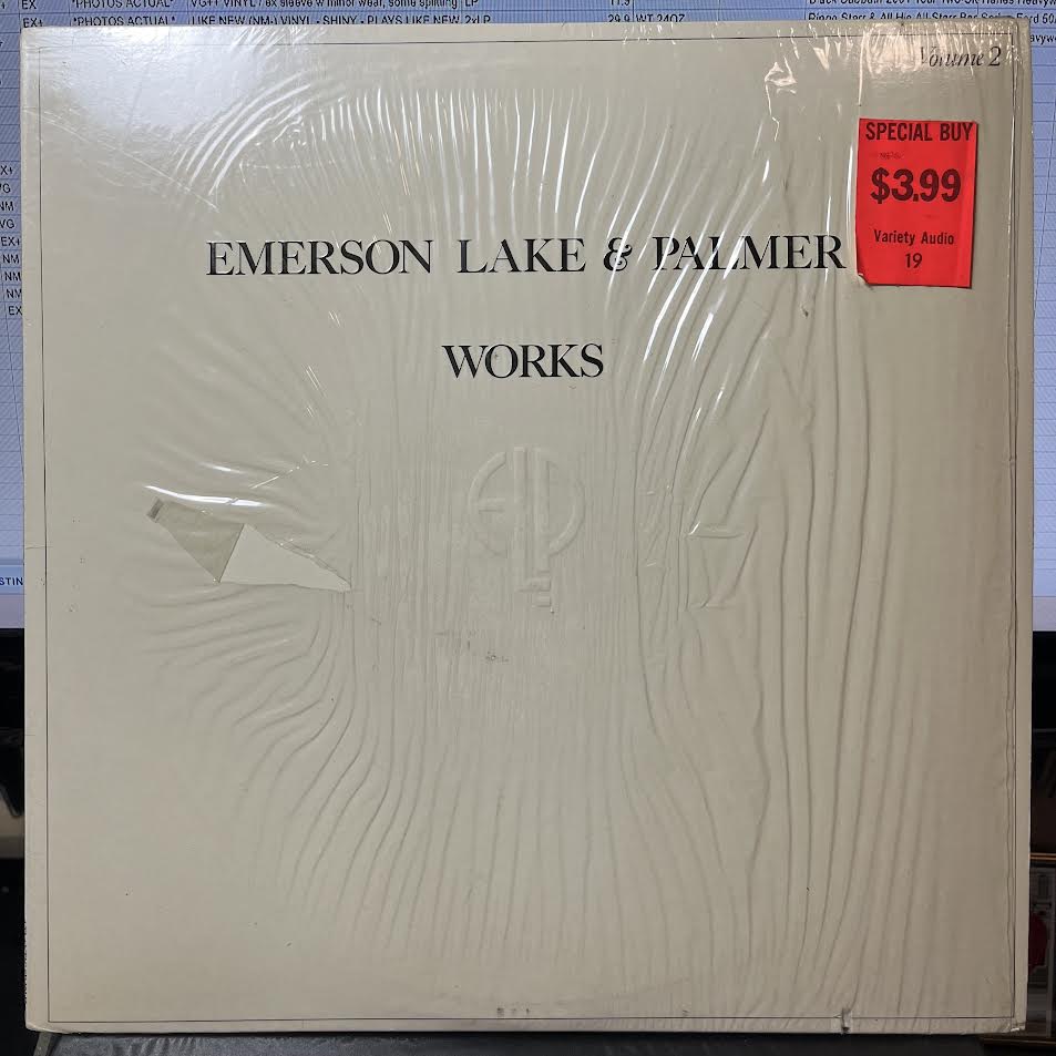 Works Volume 2 (VINYL) | Excellent (EX) Near Mint (NM or M-) - ROCK / USED *EXCELLENT*