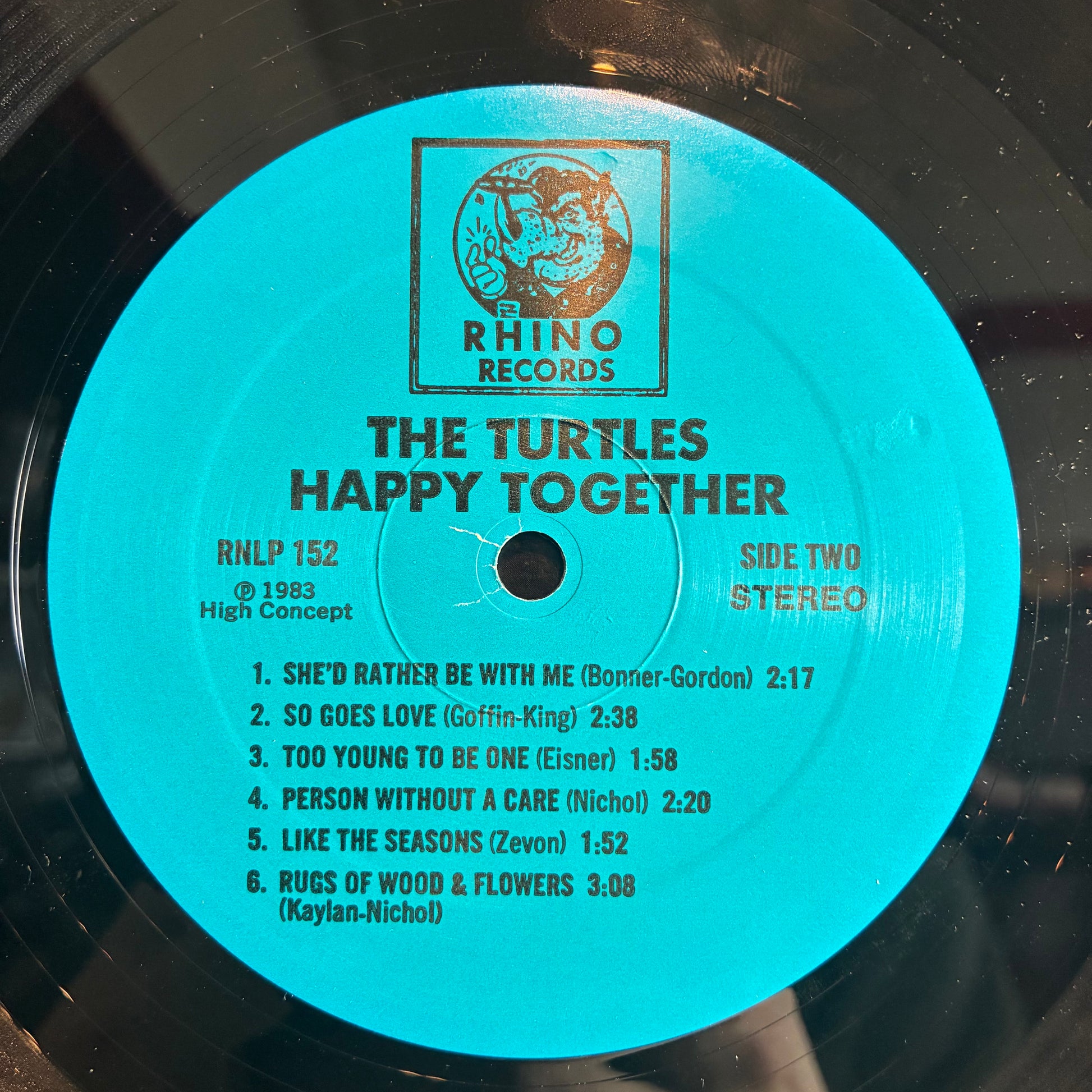 Happy Together (VINYL) | Excellent (EX) Very Good Plus (VG+) - ROCK / USED *EXCELLENT*