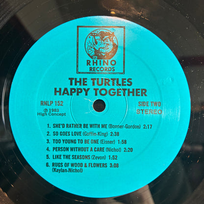 Happy Together (VINYL) | Excellent (EX) Very Good Plus (VG+) - ROCK / USED *EXCELLENT*
