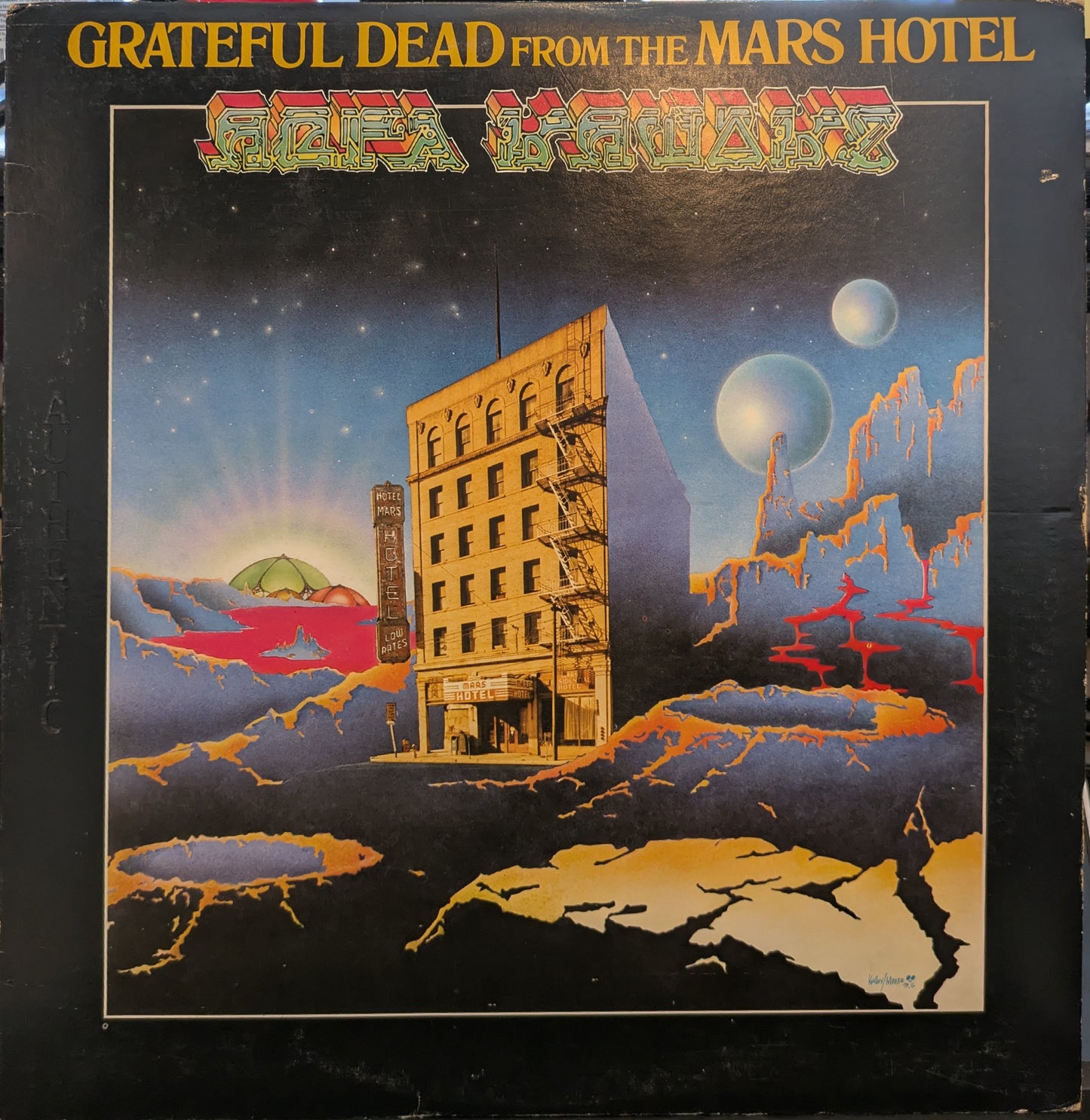 From The Mars Hotel (VINYL) | Excellent (EX) Very Good Plus (VG+) - ROCK / USED *EXCELLENT*