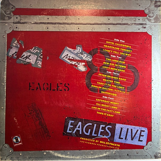 Eagles Live (2xVINYL) | Excellent (EX) Very Good Plus (VG+) - ROCK / USED *EXCELLENT*