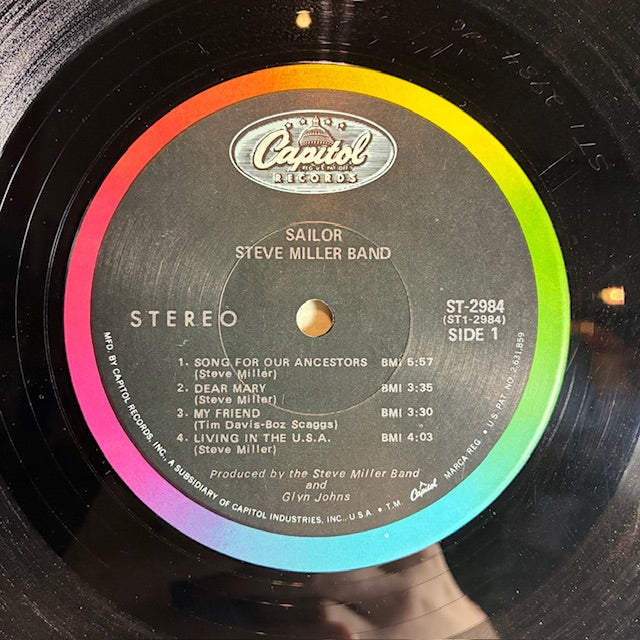 Sailor (VINYL) | Excellent (EX) Very Good Plus (VG+) - ROCK / USED *EXCELLENT*