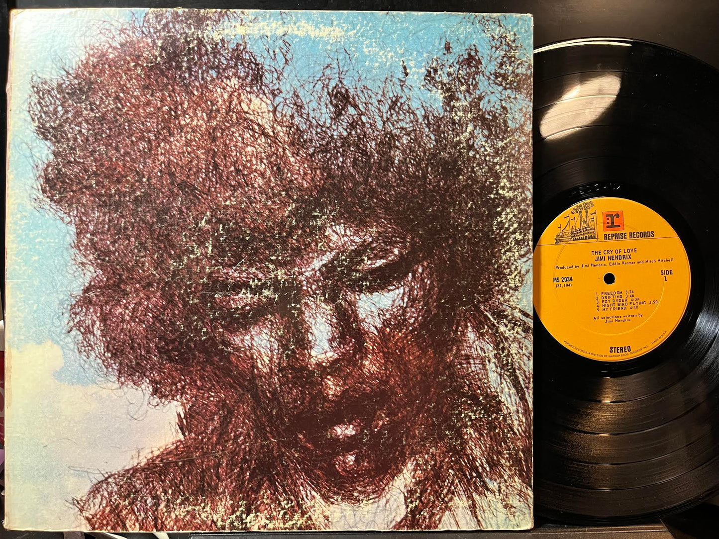 Jimi Hendrix - The Cry Of Love (VINYL) | Excellent (EX) Very Good (VG) ROCK / USED *EXCELLENT*