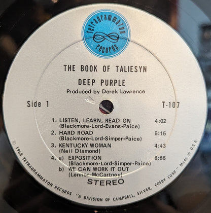 Deep Purple - The Book Of Taliesyn | Excellent (EX) Excellent (EX) - ROCK / USED *EXCELLENT*