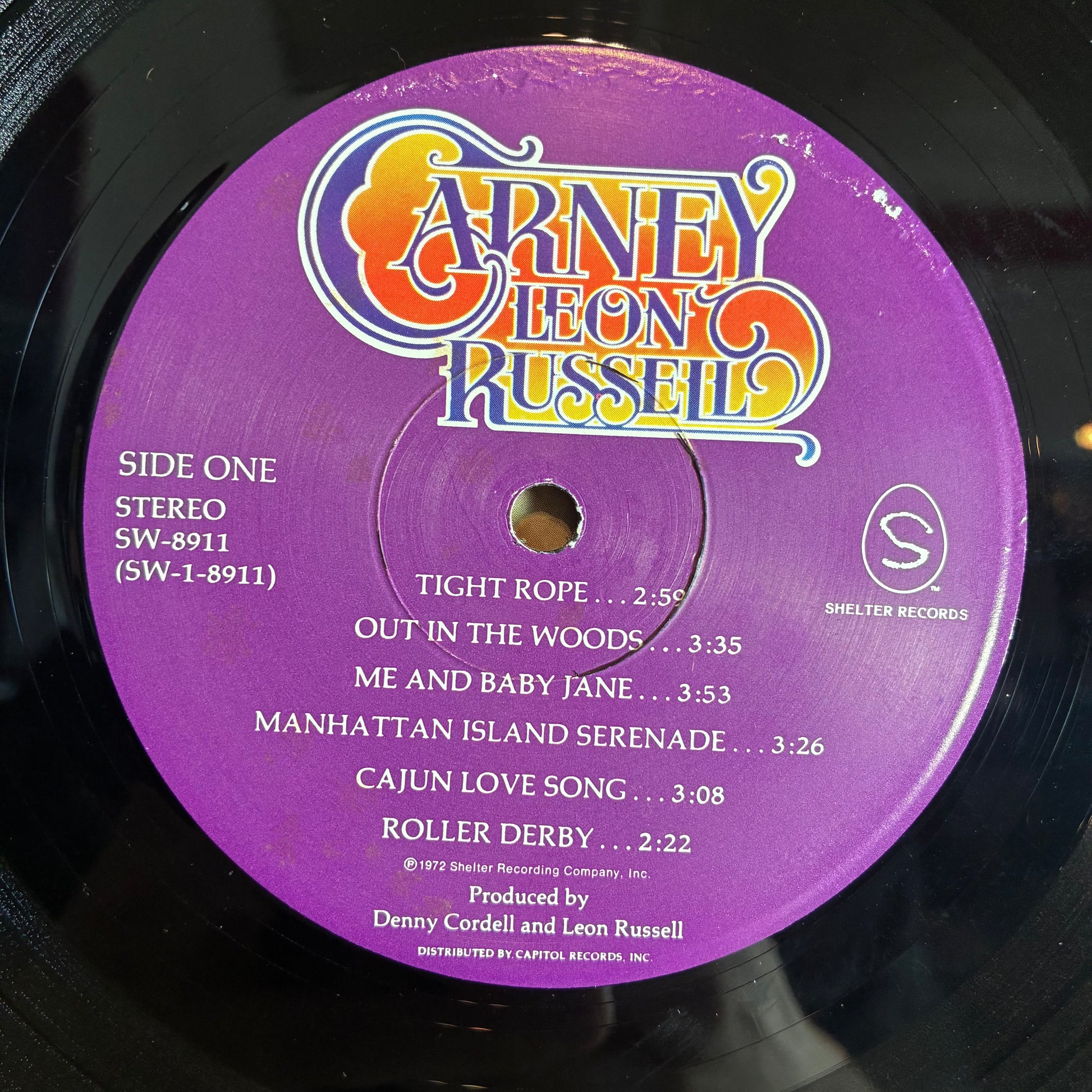 Leon Russell - Carney (VINYL) | Excellent (EX) Very Good Plus (VG+) - ROCK / USED *EXCELLENT*
