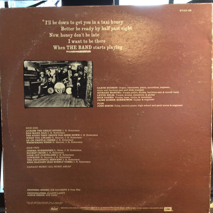The Band (VINYL) | Excellent (EX) Very Good Plus (VG+) - ROCK / USED *EXCELLENT*