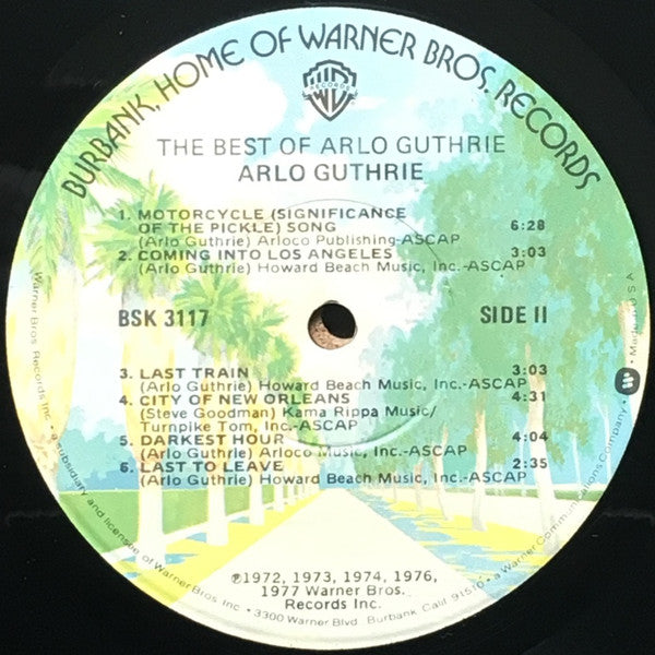 The Best Of Arlo Guthrie (VINYL) | Excellent (EX) Excellent+ (EX+) - ROCK / USED *EXCELLENT*