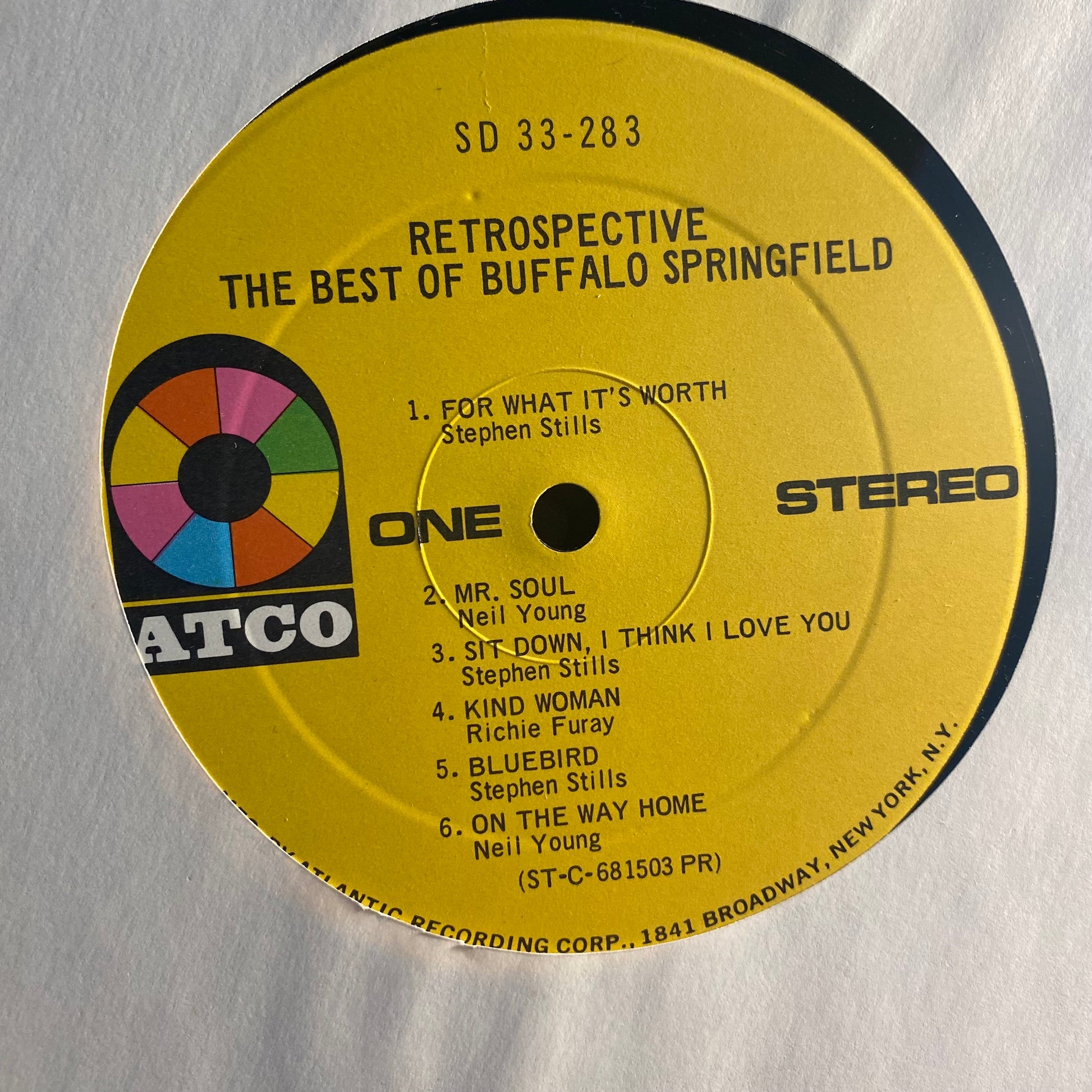 Buffalo Springfield - Retrospective The Best Of Buffalo Springfield *PRESSWELL* | Excellent (EX) Very Good Plus (VG+) - ROCK / USED *EXCELLENT*