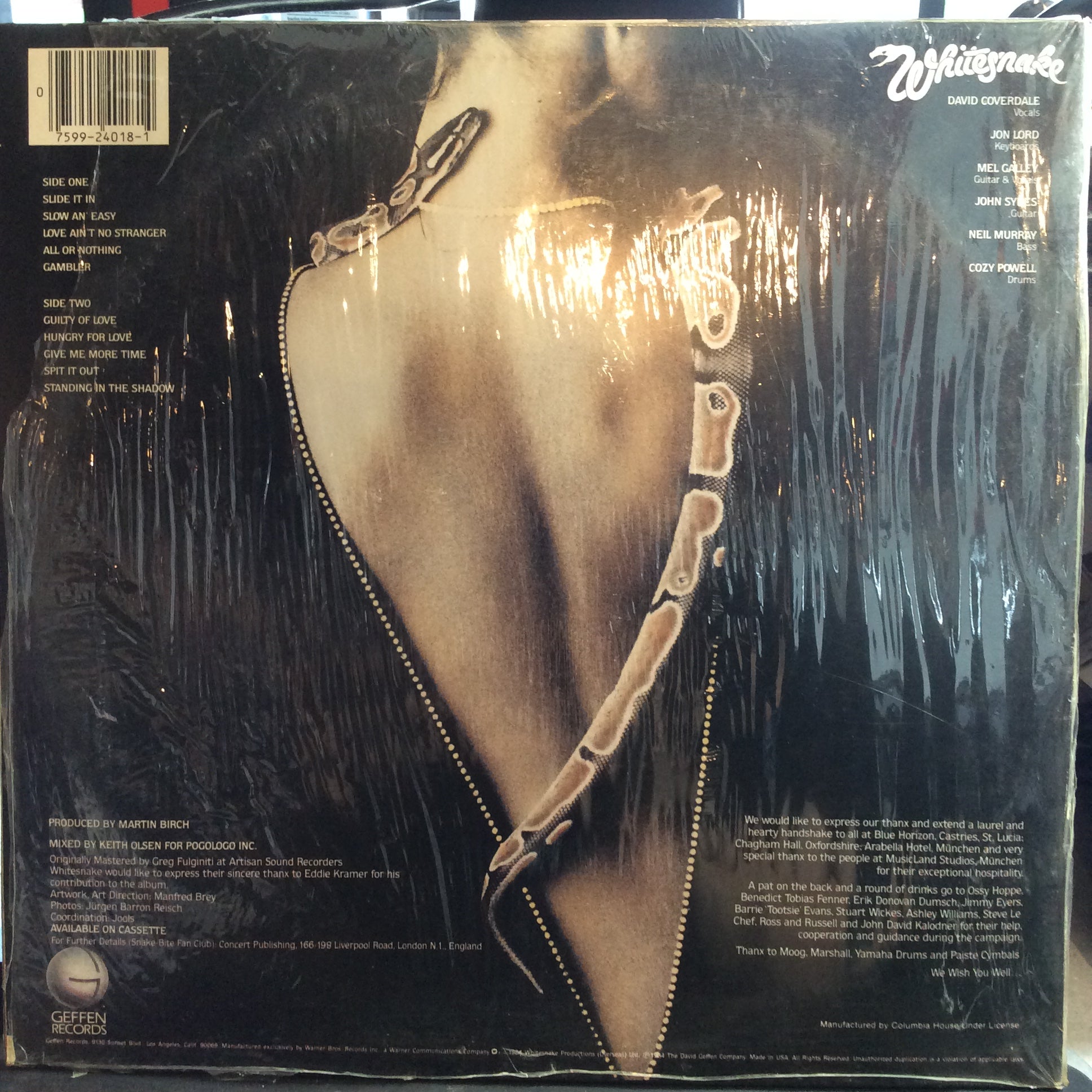 Slide It In (VINYL) | Excellent (EX) Excellent (EX) - ROCK / USED *EXCELLENT*