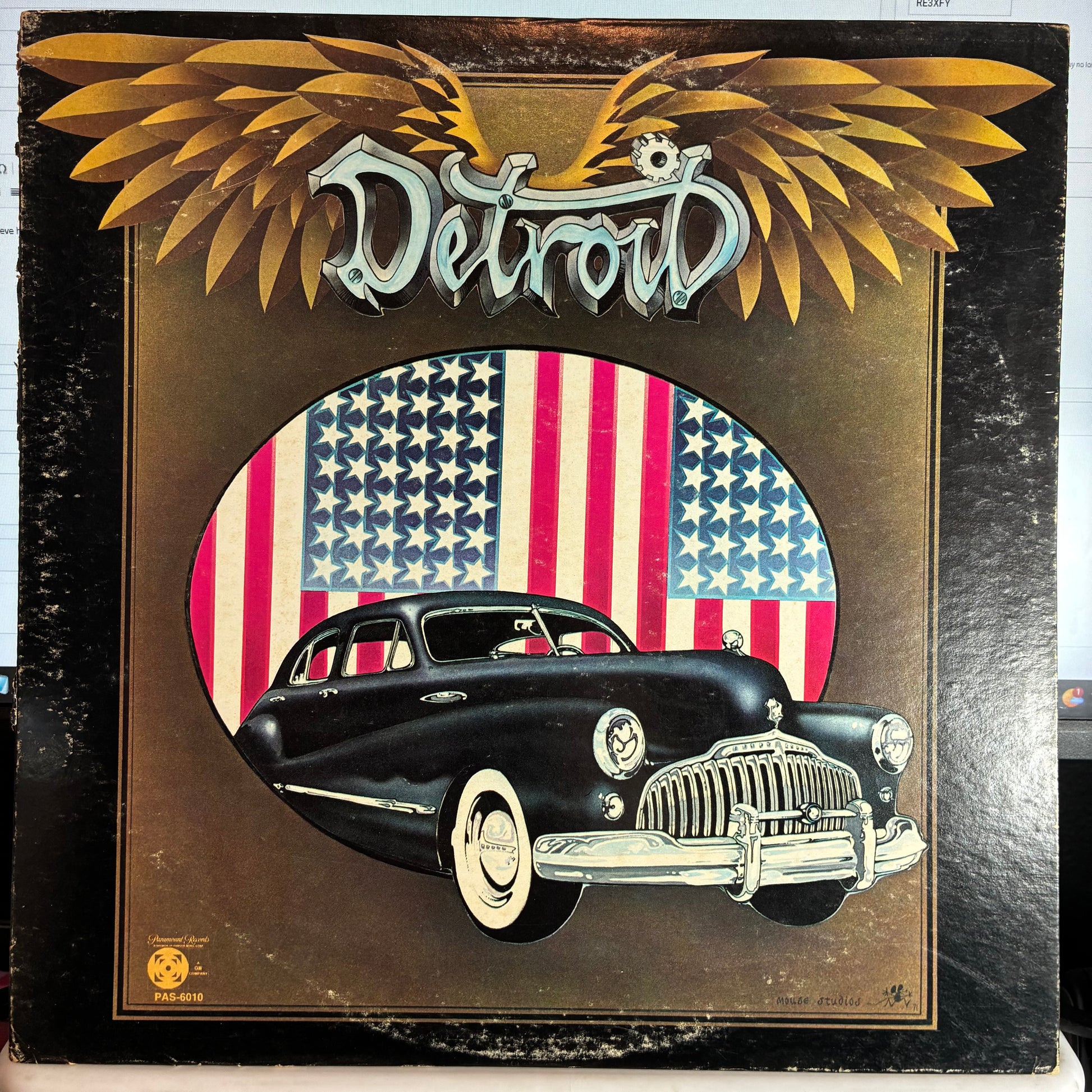 Detroit (VINYL) | Excellent (EX) Very Good Plus (VG+) - ROCK / USED *EXCELLENT*