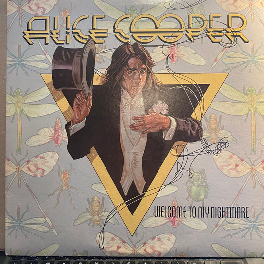 Alice Cooper (2) Welcome To My Nightmare *PRESSWELL* LP Excellent (EX) Near Mint (NM or M-)