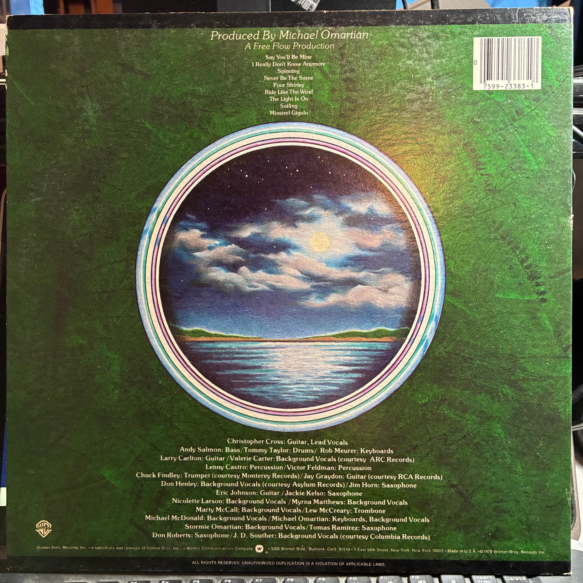 Christopher Cross (VINYL) | Excellent (EX) Excellent+ (EX+) - ROCK / USED *EXCELLENT*