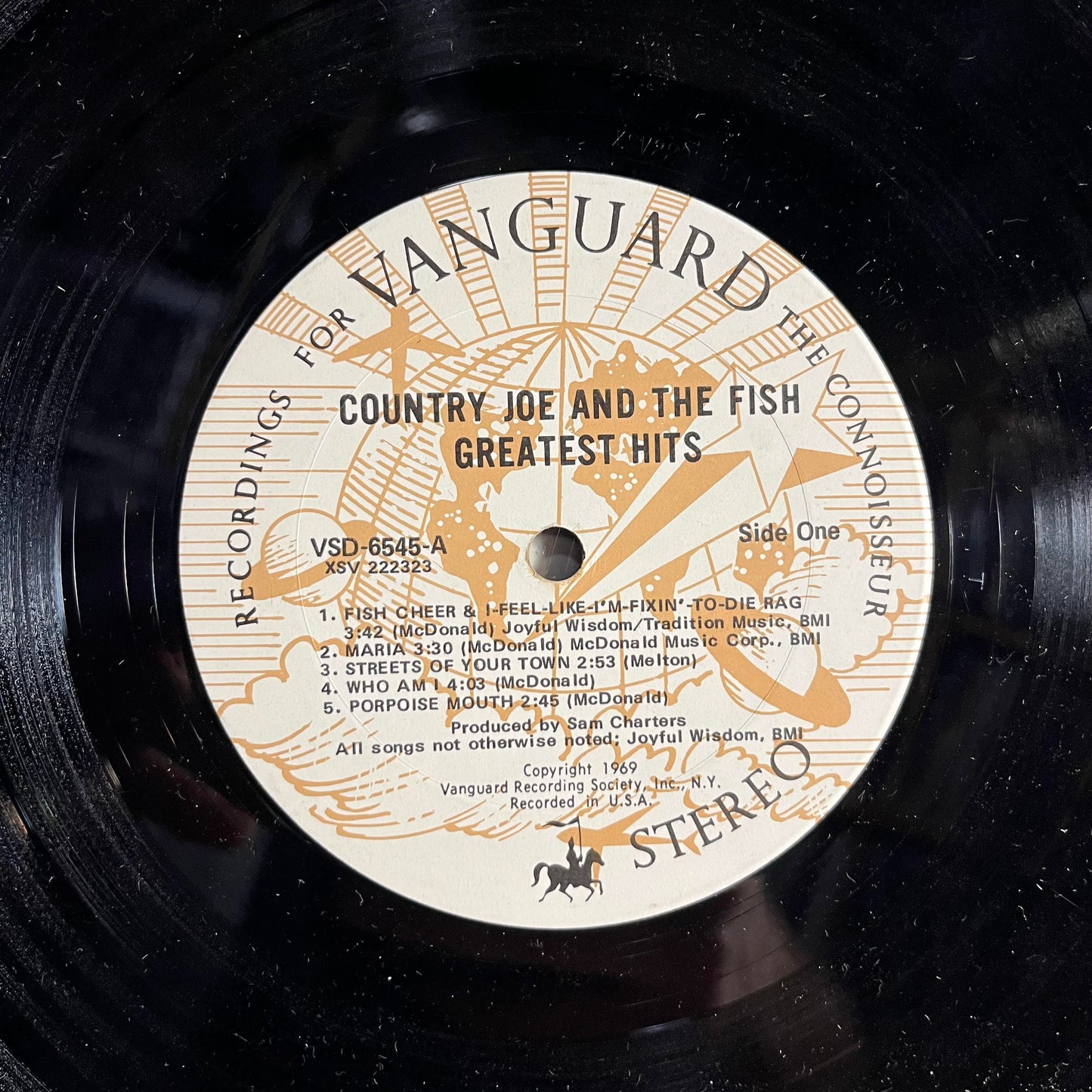 Country Joe And The Fish - Greatest Hits *SHRINK/TERRE HAUTE* | Excellent (EX) Near Mint (NM) - ROCK / USED *EXCELLENT*