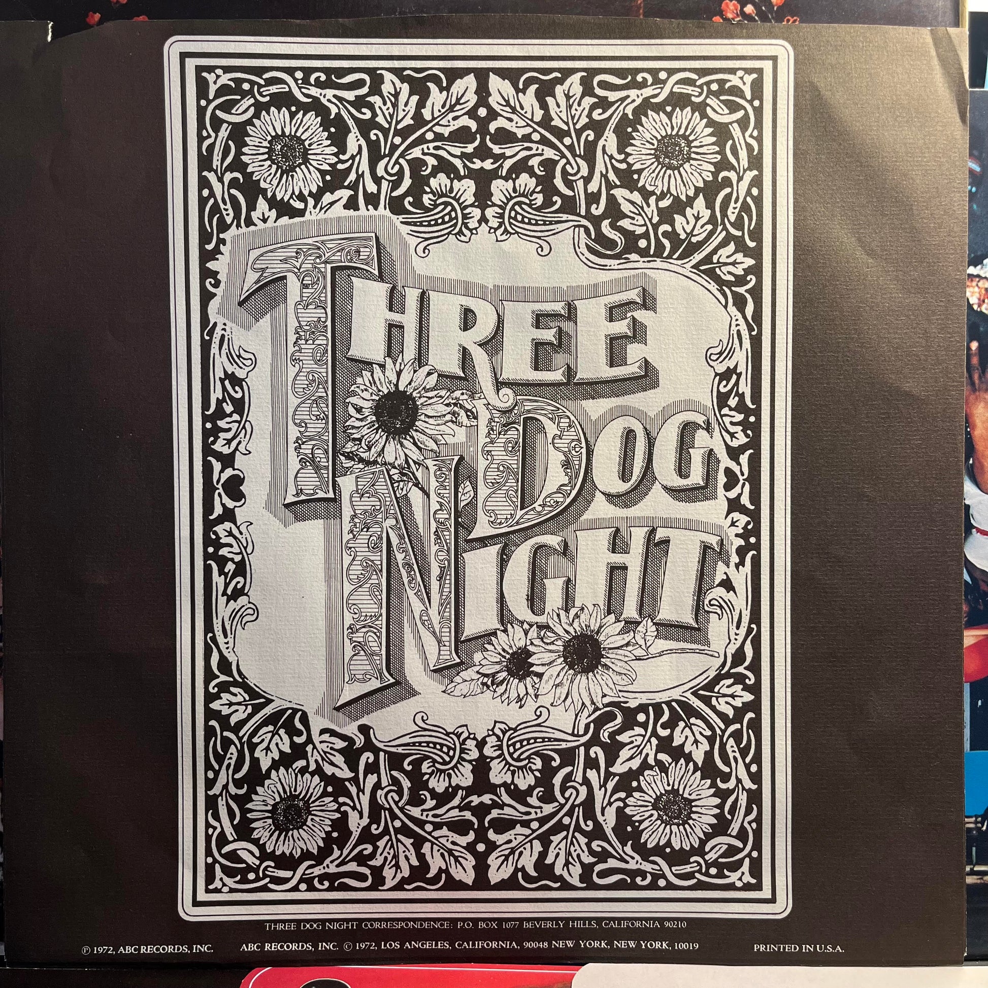 Three Dog Night - Seven Separate Fools *W CARDS* | Excellent (EX) Near Mint (NM) - ROCK / USED *EXCELLENT*