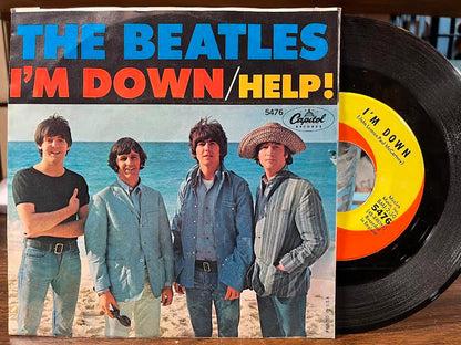 Help! / I’m Down (7" VINYL) | Excellent (EX) Near Mint (NM or M-) - ROCK / USED *EXCELLENT*