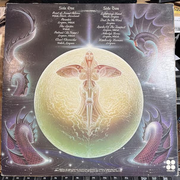 Point Of Know Return (VINYL) | Excellent (EX) Excellent (EX) - ROCK / USED *EXCELLENT*